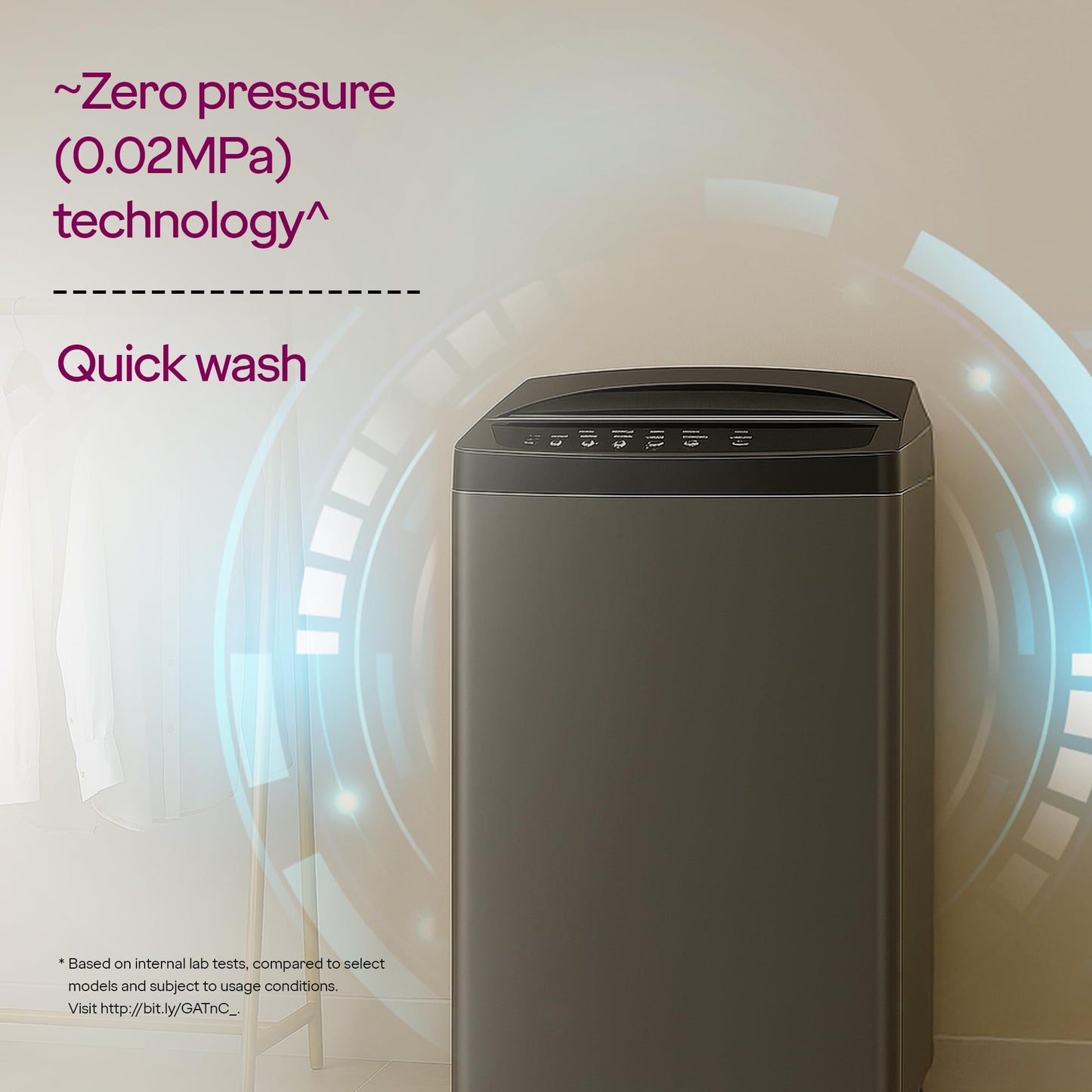 Godrej 7 Kg 5 Star Fabrisafe Steel Drum Fully-Automatic Top Load Washing Machine (WTEON ALP 70 5.0 FDUN GPGR, Graphite Grey, Zero Pressure Tech Fills Tub 60% Faster) 