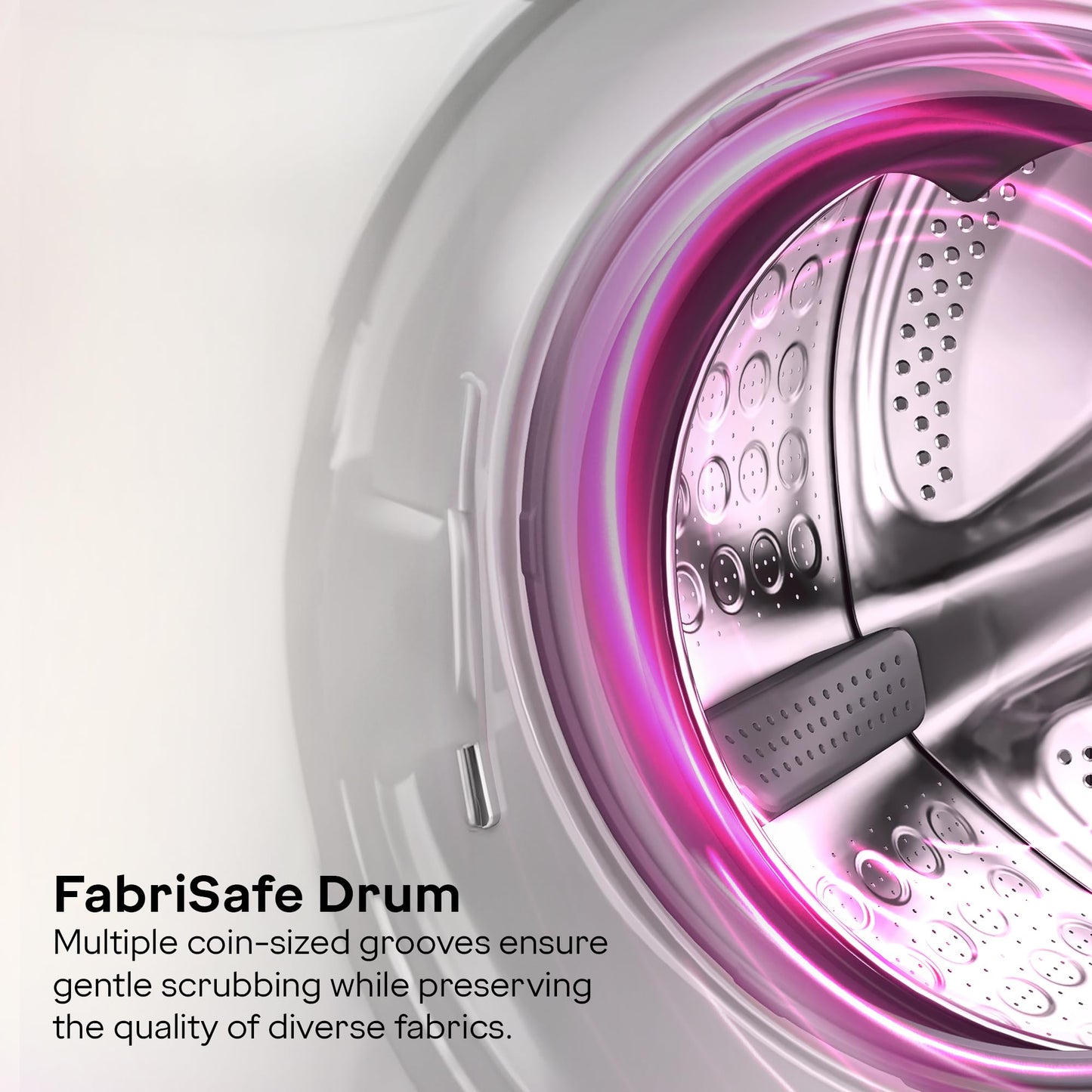 Godrej 8 Kg 5 Star, With AI Tech, Fully-Automatic Front Load Washing Machine (WFEON CRS 8012 5.0 FKEDM CNGR, Inbuilt Heater, Candy Grey) 