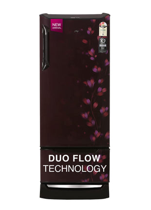Godrej Edge 237 L 3 Star With Duo Flow Technology Reducing Cooling Loss by 50% Inverter Direct Cool Single Door Refrigerator (RD EDUO 270C TDI JD WN, Jade Wine) 