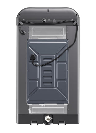 Godrej Smart Choice 10 Kg 5 Star, AI Tech, Inbuilt Heater, Fills Tub at ~0 Water Pressure, Steel Drum Fully Automatic Top Load Washing Machine (WTEON ADA 10 5.0 FEFH GLGR, Glacial Grey) 