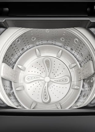 Godrej Smart Choice 10 Kg 5 Star, AI Tech, Inbuilt Heater, Fills Tub at ~0 Water Pressure, Steel Drum Fully Automatic Top Load Washing Machine (WTEON ADA 10 5.0 FEFH GLGR, Glacial Grey) 