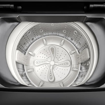 Godrej Smart Choice 10 Kg 5 Star, AI Tech, Inbuilt Heater, Fills Tub at ~0 Water Pressure, Steel Drum Fully Automatic Top Load Washing Machine (WTEON ADA 10 5.0 FEFH GLGR, Glacial Grey) 