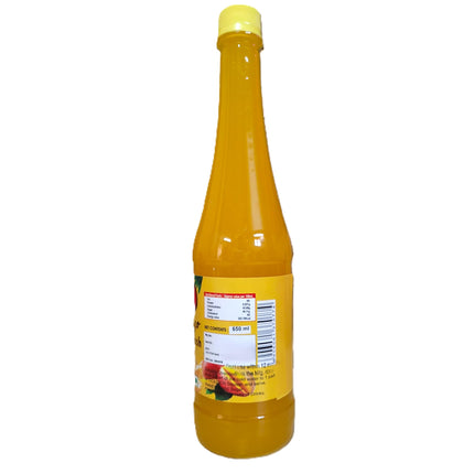 Golden Mango Squash, Pulpy, 100% Natural, No added flavour, Tasty, Juicy, Authetic Summer Drink 650ml.Vibes with Real Mango Pulp | Easy to Mix | Versatile Delight for Beverages, Shakes, Juices, Cocktails, Mocktails and More! 