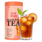 Guppy Moms Sugar-Free Peach Iced Tea Mix | Instant Refreshing Beverage Powder | 200g | Natural Flavor, Low-Calorie, Easy to Make | Perfect Summer Drink! (Upto 20 Servings) 
