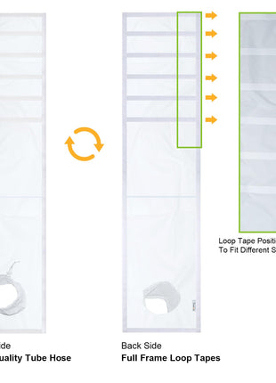 HOOMEE Adjustable Window Seal for Portable Air Conditioner New 14x60 Inch 