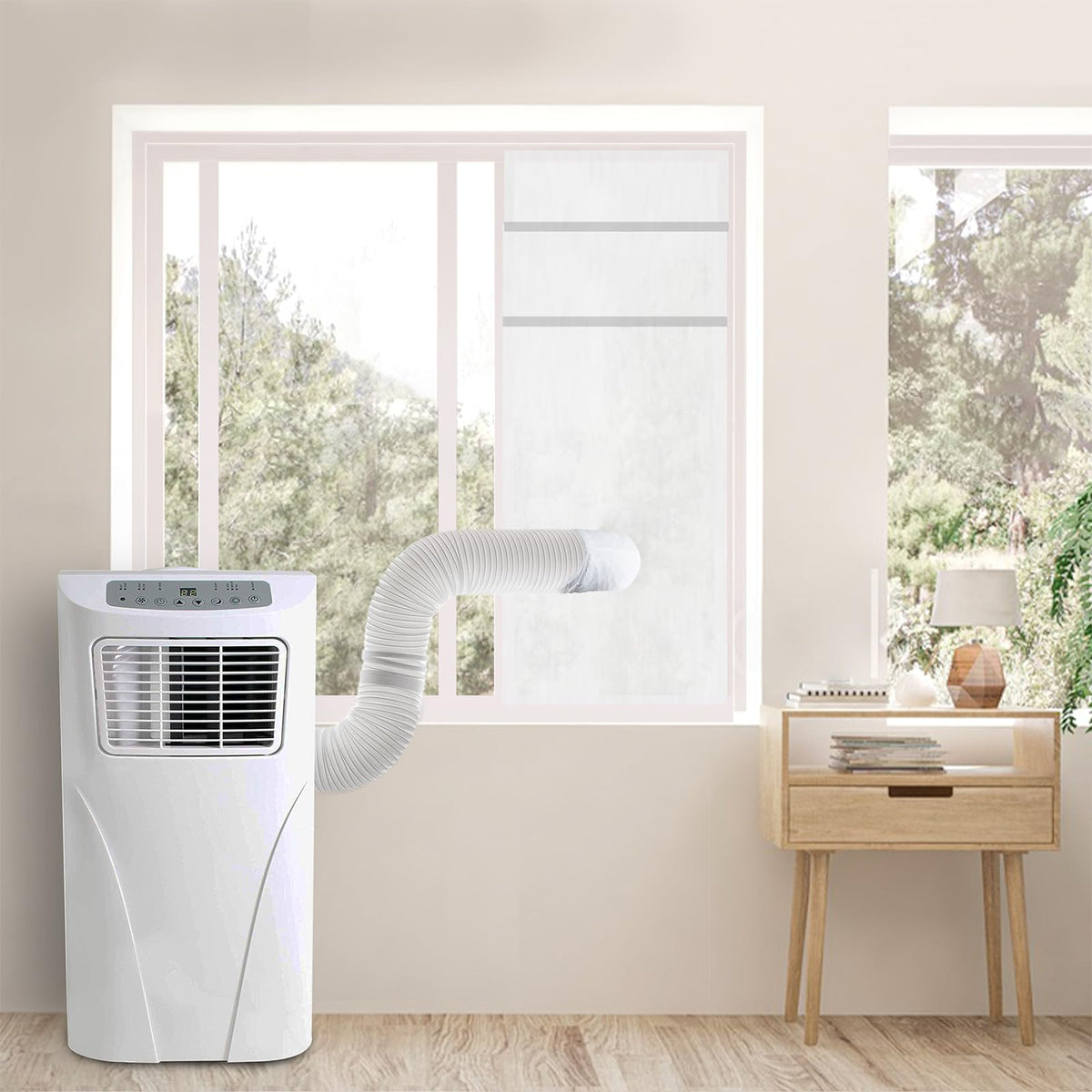 HOOMEE Adjustable Window Seal for Portable Air Conditioner New 14x60 Inch 