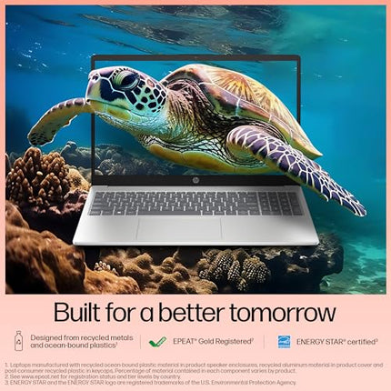 HP 14, 13th Gen Intel Core i5-1334U Laptop (16GB DDR4,512GB SSD) Anti-Glare, Micro-Edge, 14/35.6cm, FHD, Win11, M365 Basic(1yr),Office Home24, Silver,1.4kg, FHD Camera w/Privacy Shutter,ep0340TU 
