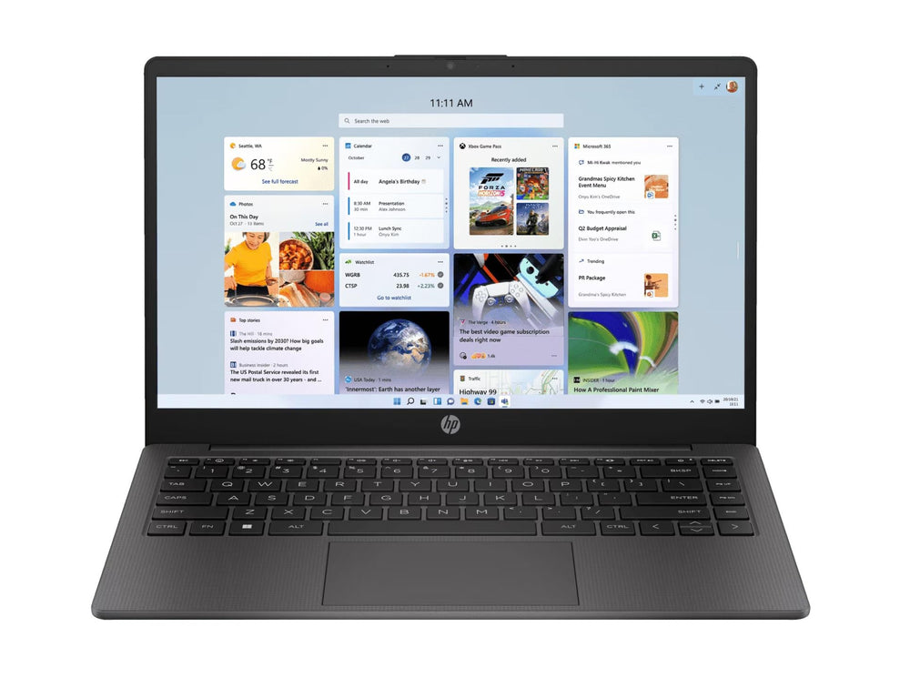 HP 14 245 G10 2025 Ryzen 5 Laptop, 8GB RAM, 512GB SSD, Ash Grey