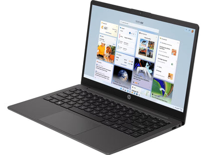 HP 14 245 (2025), AMD Ryzen 5 7520U Quad Core - (8 GB/512 GB SSD/AMD Radeon Graphics/Windows 11 Home) Thin and Light Business Laptop/14.0" HD Display/Ash Grey/1.36 kg/MS Office 2021 