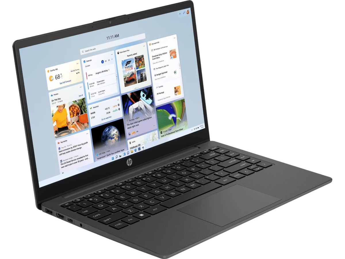 HP 14 245 (2025), AMD Ryzen 5 7520U Quad Core - (8 GB/512 GB SSD/AMD Radeon Graphics/Windows 11 Home) Thin and Light Business Laptop/14.0" HD Display/Ash Grey/1.36 kg/MS Office 2021 
