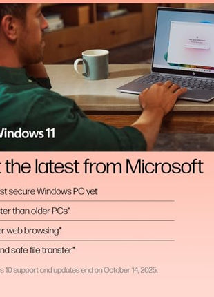 HP 14, 13th Gen Intel Core i5-1334U Laptop (16GB DDR4,512GB SSD) Anti-Glare, Micro-Edge, 14/35.6cm, FHD, Win11, M365 Basic(1yr),Office Home24, Silver,1.4kg, FHD Camera w/Privacy Shutter,ep0340TU 