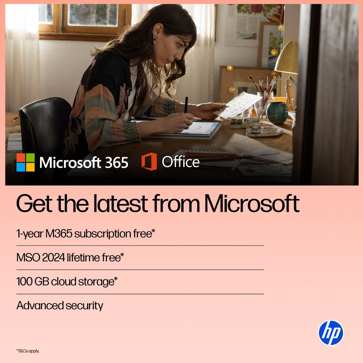HP 14, 13th Gen Intel Core i5-1334U Laptop (16GB DDR4,512GB SSD) Anti-Glare, Micro-Edge, 14/35.6cm, FHD, Win11, M365 Basic(1yr),Office Home24, Silver,1.4kg, FHD Camera w/Privacy Shutter,ep0340TU 