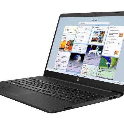 HP 15 (2025), Intel Core i5 13th Gen 1334U - (32 GB/512 GB SSD/Intel Iris Xe Graphics/Windows 11 Pro) Thin and Light Business Laptop/15.6" FHD Display/Fingerprint Reader/Ash Grey/1.5 kg/MS Office 2021 