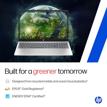 HP 15, Intel Ultra 5 125H, 12 Tops (32GB DDR5, 1TB SSD) FHD, IPS, 15.6''/39.6cm, Win11, M365 Basic(1yr)*Office24, Silver, 1.65kg, fd1279TU, Intel Arc Graphics, FHD Camera, Backlit, AI Powered Laptop 