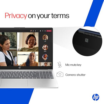 HP 15, Intel Ultra 5 125H, 12 Tops (32GB DDR5, 1TB SSD) FHD, IPS, 15.6''/39.6cm, Win11, M365 Basic(1yr)*Office24, Silver, 1.65kg, fd1279TU, Intel Arc Graphics, FHD Camera, Backlit, AI Powered Laptop 