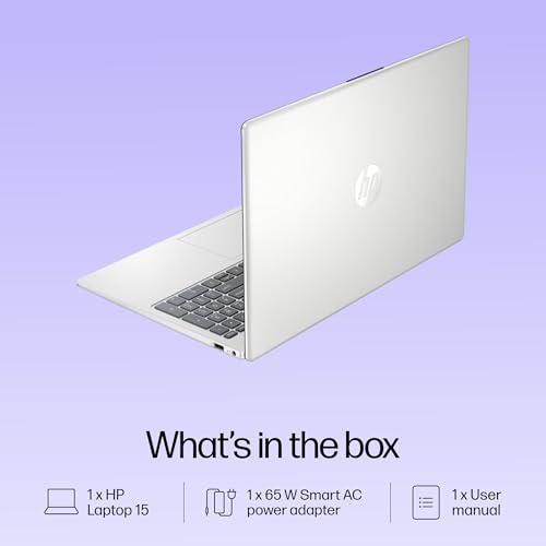 HP 15, 13th Gen Intel Core i3-1315U (8GB DDR4, 512GB SSD) FHD Anti-Glare Micro-Edge, 15.6"/39.6cm, Windows 11, MS Office 21, Grey, 1.59kg, fd0006TU, Intel UHD Graphics, 1080p FHD Camera Laptop 