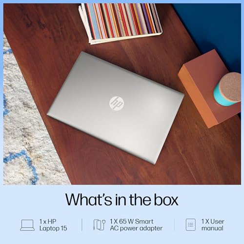 HP 15, Intel Core Ultra 5-125H AI Powered Laptop (16GB RAM, 512GB SSD), IPS, 300nits, 15.6"/39.6cm, FHD, Win 11, Office 2021, Silver, 1.65Kg, Intel Arc Graphics, FHD Camera, Backlit KB, fd1099TU 