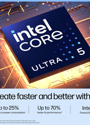 HP 15, Intel Core Ultra 5-125H AI Powered Laptop (16GB RAM, 512GB SSD), IPS, 300nits, 15.6"/39.6cm, FHD, Win 11, Office 2021, Silver, 1.65Kg, Intel Arc Graphics, FHD Camera, Backlit KB, fd1099TU 