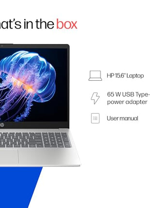 HP 15 Laptop Ryzen 3 7320U 8GB RAM 512GB SSD 15.6in Silver 