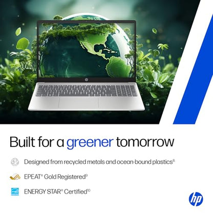 HP 15, AMD Ryzen 7 5825U (16GB DDR4, 512GB SSD) FHD, Anti-Glare, Micro-Edge,15.6''/39.6cm, Win11, M365(1yr)* Office24, Silver, 1.59kg, fc0476AU, Radeon Graphics, FHD Camera w/Shutter, Backlit Laptop 