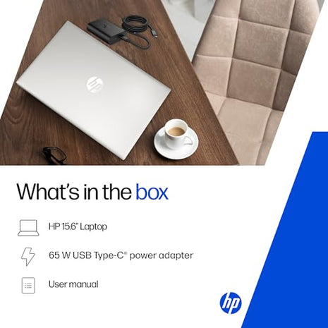 HP 15, AMD Ryzen 7 7735HS (16GB DDR5,512GB SSD) FHD, Anti-Glare, Micro-Edge, 15.6''/39.6cm, Win11, M365 Basic(1yr)* Office24, Silver, 1.59kg, fc1038AU, AMD Radeon FHD Camera w/Shutter, Backlit Laptop 