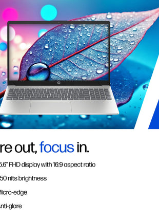 HP 15 Laptop Thirteenth Gen I5 1334U 16GB 512GB SSD FHD Win11 Iris Xe Camera 