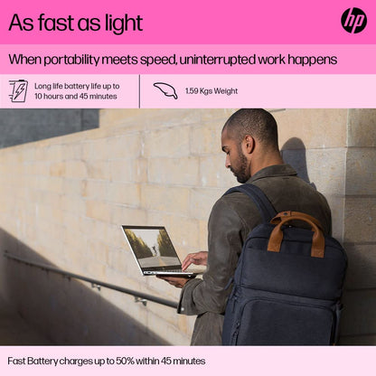 HP 15 AMD Ryzen 3 7320U (8GB Ram/512GB SSD/Fhd/15.6" (39.6 Cm)/Backlit Keyboard/Windows 11/Ms Office 21/1.59Kg/Silver) Fc0026Au Laptop 
