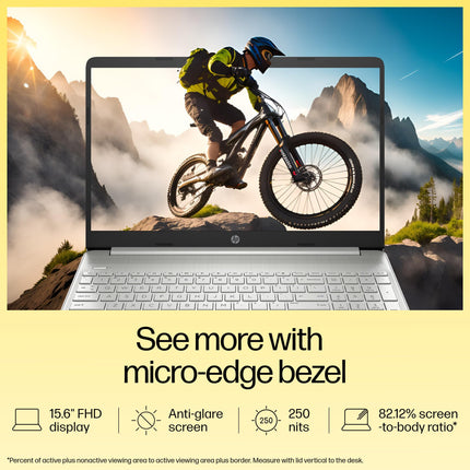 HP 15S AMD Ryzen 5000 (16GB Ram/512GB SSD/Fhd/Windows 11/Ms Office 21/Backlit Keyboard/ 15.6" (39.6 Cm)/Silver/2.21 Kg) Eq2305Au/Eq2182Au Laptop 
