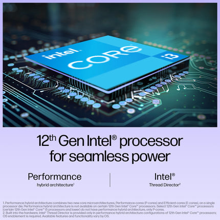 HP 15s, 12th Gen Intel Core i3-1215U Laptop (8GB DDR4, 512GB SSD) Anti-Glare, 15.6"/39.6cm,FHD, Win 11, MS Office 21, Silver, 1.69kg, Intel UHD Graphics, HD Camera, Dual Speakers, fy5006tu 