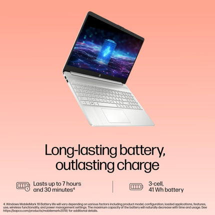 HP 15s, 12th Gen Intel Core i5-1235U,16GB DDR4, 512GB SSD (Win11, Office21, Silver, 1.69kg) Anti-Glare,15.6-inch(39.6cm), FHD Laptop, Intel Iris Xe Graphics, Backlit KB, HD Camera, fq5330TU 