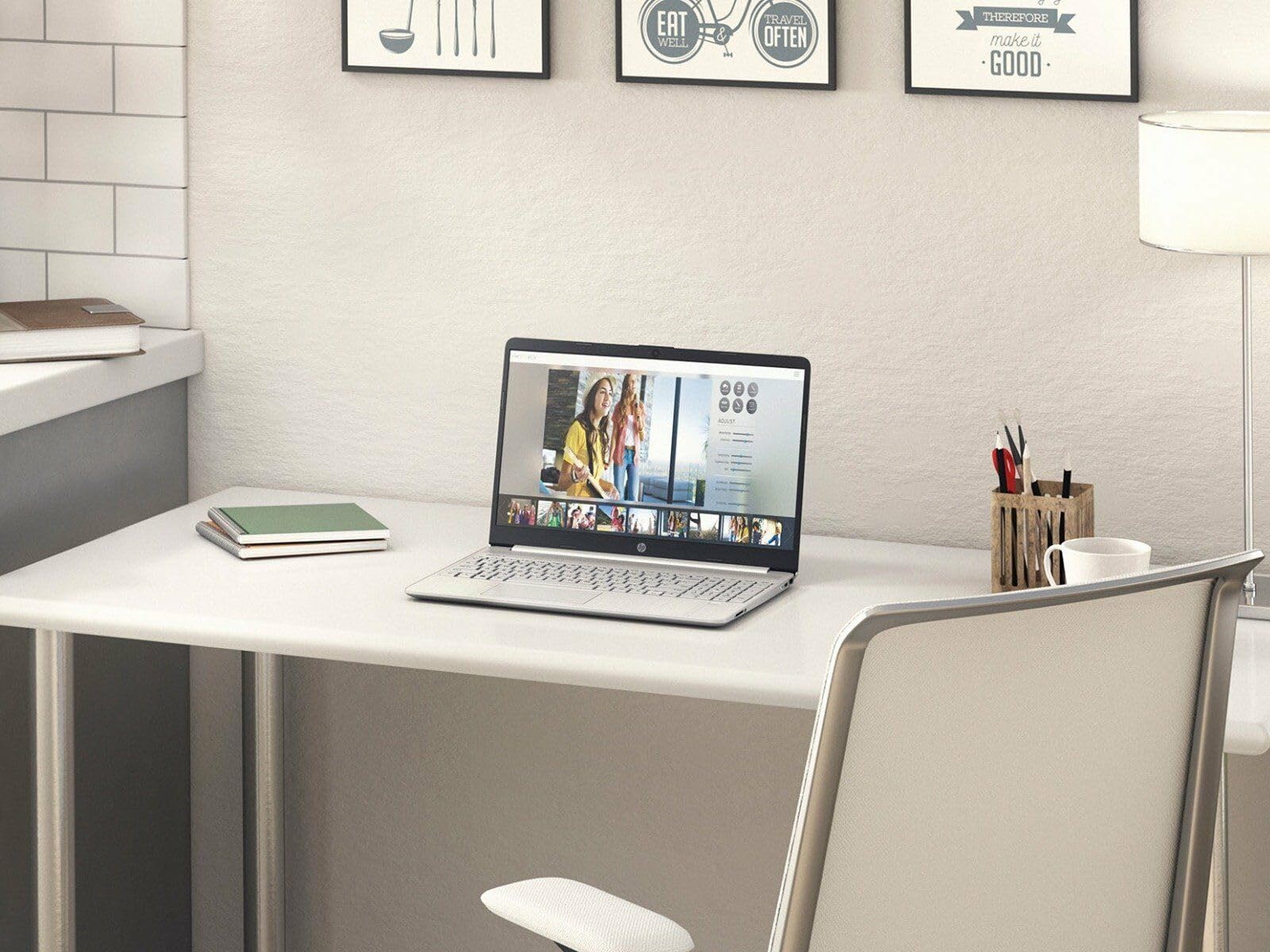 HP 15s Laptop 12th Gen I5 1235U 8GB RAM 512GB SSD 15.6 FHD Windows 11 Silver 