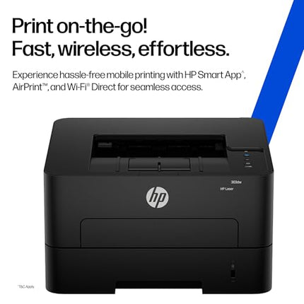 HP 303dw Auto Duplex WiFi Laser Printer (New Launch), 30 PPM, 256 MB Memory, Black 