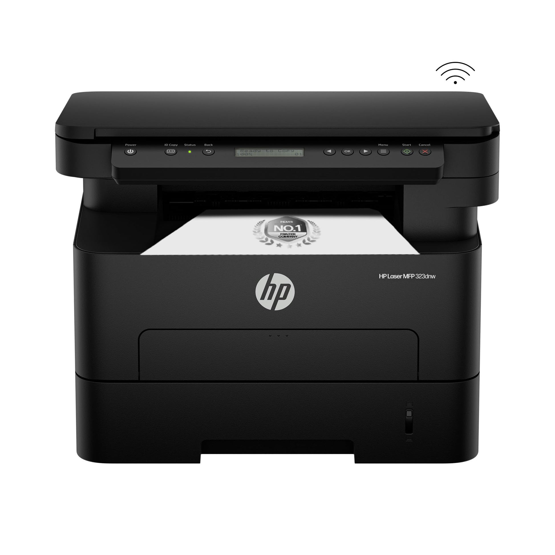 HP 323dnw Auto Duplex WiFi Laser Printer (New Launch), Print Scan Copy, LCD Display, 30 PPM, 256 MB Memory, Black 
