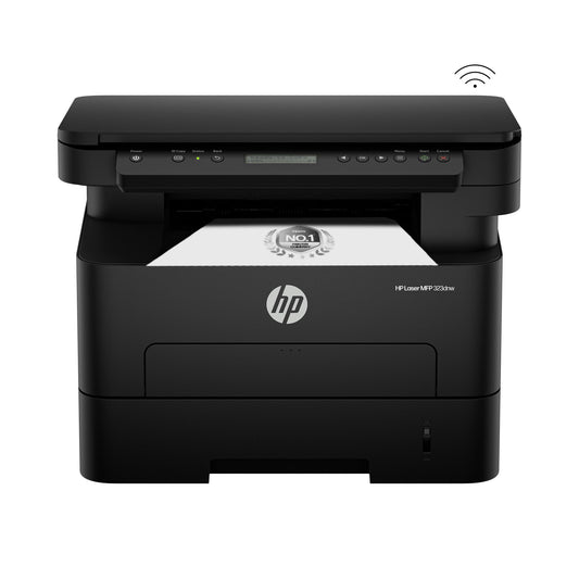HP 323dnw Auto Duplex WiFi Laser Printer (New Launch), Print Scan Copy, LCD Display, 30 PPM, 256 MB Memory, Black 