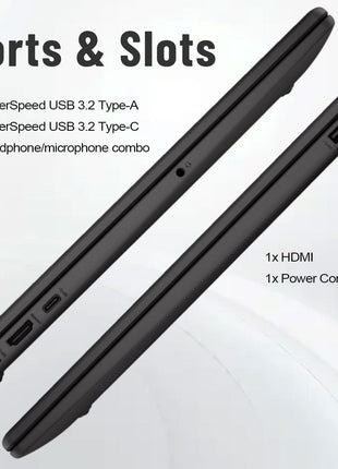 HP (4 GB/128 GB SSD/DOS NO Windows) 15.6" HD Black 