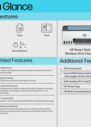 HP All-in-One WiFi Colour Wireless 