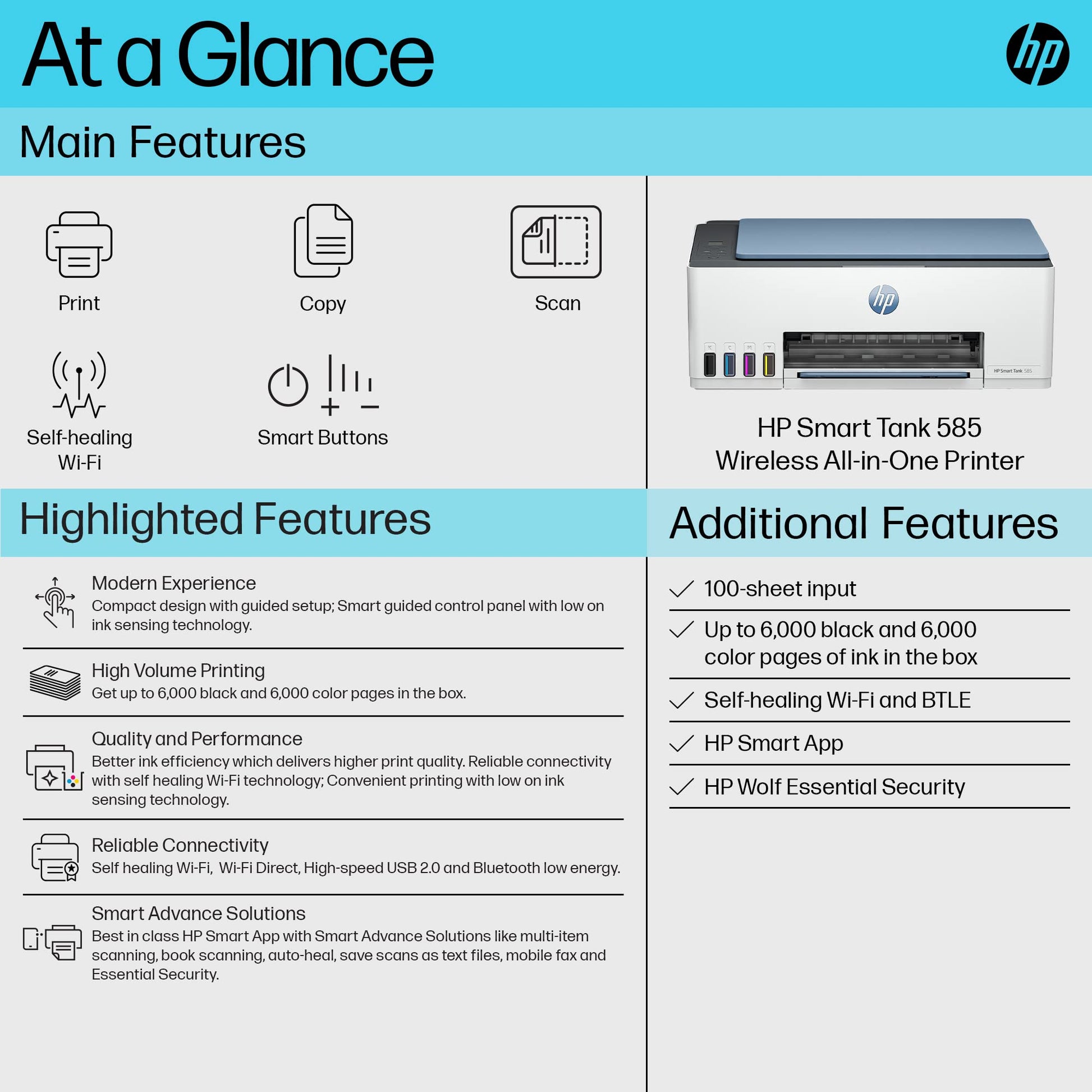 HP All-in-One WiFi Colour Wireless 