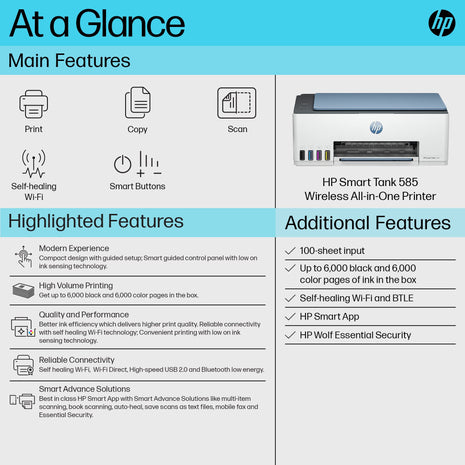 HP All-in-One WiFi Colour Wireless 