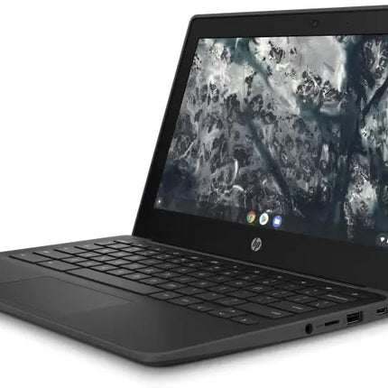 HP Chromebook (2024) MediaTek MT8183 - (4 GB/32 GB EMMC Storage/Chrome OS) 11MK G9 EE Chromebook (11.6 Inch, Black, 1.34 Kg) 