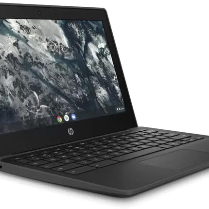 HP Chromebook (2024) MediaTek MT8183 - (4 GB/32 GB EMMC Storage/Chrome OS) 11MK G9 EE Chromebook (11.6 Inch, Black, 1.34 Kg) 