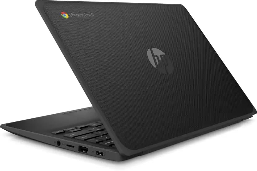 HP Chromebook (2024) MediaTek MT8183 - (4 GB/32 GB EMMC Storage/Chrome OS) 11MK G9 EE Chromebook (11.6 Inch, Black, 1.34 Kg) 