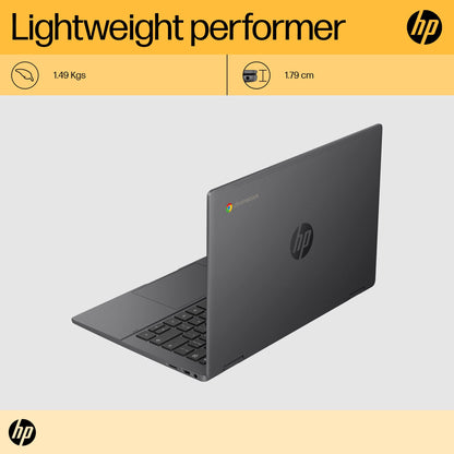 HP Chromebook X360 13B Mica Silver 13.3in FHD Touch Convertible Laptop With MediaTek Kompanio 1200 8GB RAM 256GB SSD 