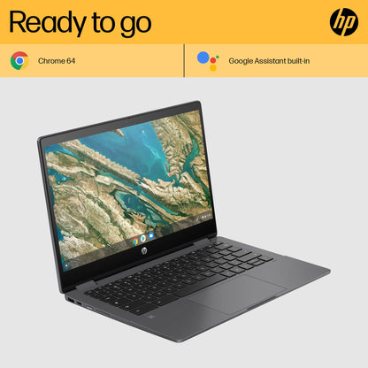 HP Chromebook X360 13B Mica Silver 13.3in FHD Touch Convertible Laptop With MediaTek Kompanio 1200 8GB RAM 256GB SSD 