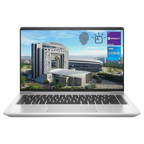 HP EliteBook 640 G10 (14" FHD, 13th Gen Intel Core i5, 16GB DDR4, 512GB SSD, Windows 11 Pro, MSO 2024, Intel Iris Xe Graphics | Silver Aluminum | Business Notebook PC 