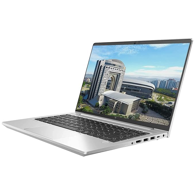HP EliteBook 640 G10 (14" FHD, 13th Gen Intel Core i5, 16GB DDR4, 512GB SSD, Windows 11 Pro, MSO 2024, Intel Iris Xe Graphics | Silver Aluminum | Business Notebook PC 