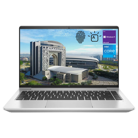 HP Elitebook 640 G9 Business Laptop, 14'' FHD Display, Intel Core i5-1235U, 16GB RAM, 512GB SSD, Webcam, Fingerprint Reader, Backlit Keyboard, HDMI, Wi-Fi 6, Windows 11 Pro 