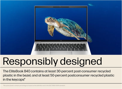 HP EliteBook 840 G10 Business Laptop (14" FHD+ Touchscreen, Intel 10-Core i5-1335U (Beat i7-1255U), 16GB DDR5 RAM, 512GB SSD) Backlit, Fingerprint, 5MP IR Webcam, Wolf Security, Win 11 Pro w/ Copilot 
