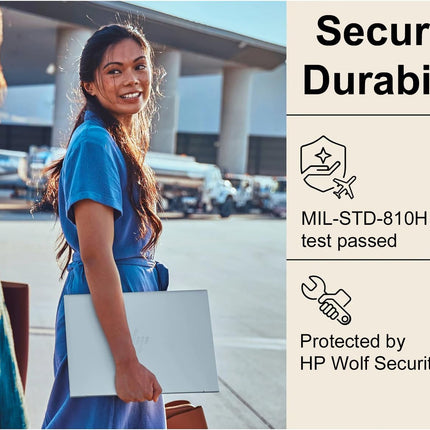HP EliteBook 840 G10 Business Laptop (14" FHD+ Touchscreen, Intel 10-Core i5-1335U (Beat i7-1255U), 16GB DDR5 RAM, 512GB SSD) Backlit, Fingerprint, 5MP IR Webcam, Wolf Security, Win 11 Pro w/ Copilot 