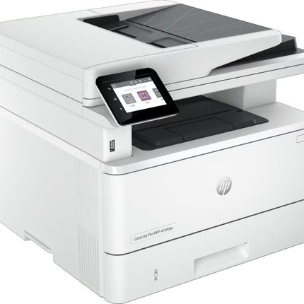HP Monochrome, Colour Wireless Laser Printers jet Pro Mfp 4104Dw, 42 Ppm A4 Mfp With Wifi, White 