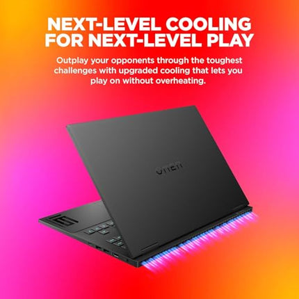 HP OMEN, 13th Gen Intel Core i7-13620H, 6GB NVIDIA RTX 4050, 16GB DDR5, 1TB SSD, 144Hz, IPS, 16.1-inch(40.9cm) FHD Gaming Laptop, RGB Keyboard, Enhanced cooling (Win11,Office21,Black, 2.35kg) wd0011TX 